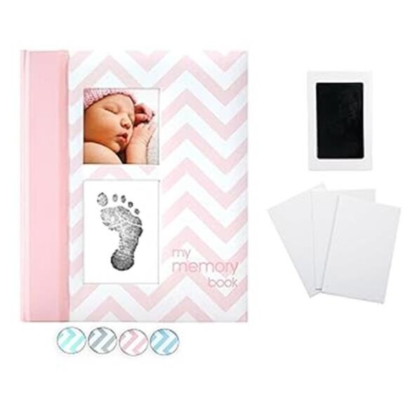 Baby Memory Book, First 5 Years Baby Milestone Book, Pregnancy - Picture 7 of 7
